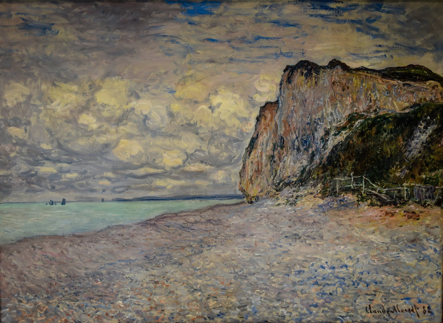 Scogliera nei pressi di Dieppe - Carnegie Museum of Art, Pittsburgh